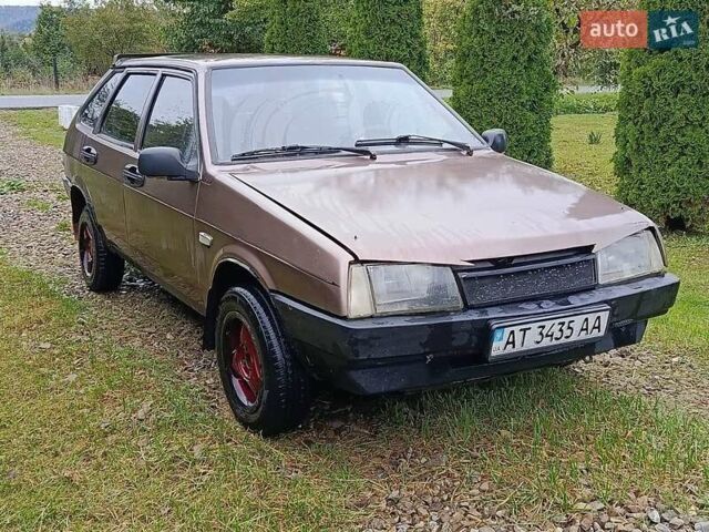 Черный ВАЗ 2108, объемом двигателя 0.2 л и пробегом 500 тыс. км за 858 $, фото 1 на Automoto.ua