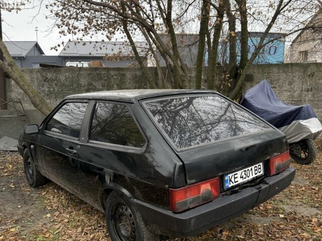 Черный ВАЗ 2108, объемом двигателя 1.6 л и пробегом 200 тыс. км за 1300 $, фото 1 на Automoto.ua