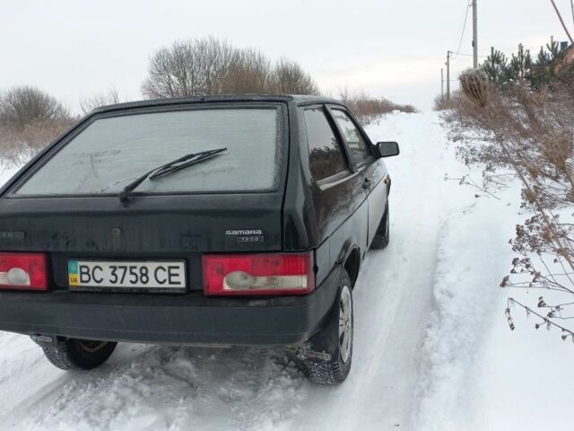 Черный ВАЗ 2108, объемом двигателя 1.3 л и пробегом 150 тыс. км за 1600 $, фото 1 на Automoto.ua