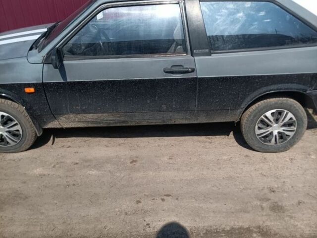 Черный ВАЗ 2108, объемом двигателя 1.3 л и пробегом 1 тыс. км за 632 $, фото 1 на Automoto.ua