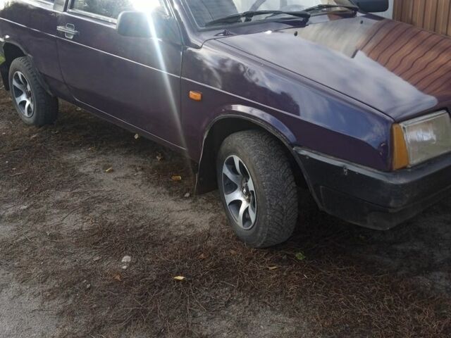 Фіолетовий ВАЗ 2108, об'ємом двигуна 1.5 л та пробігом 73 тис. км за 1800 $, фото 1 на Automoto.ua