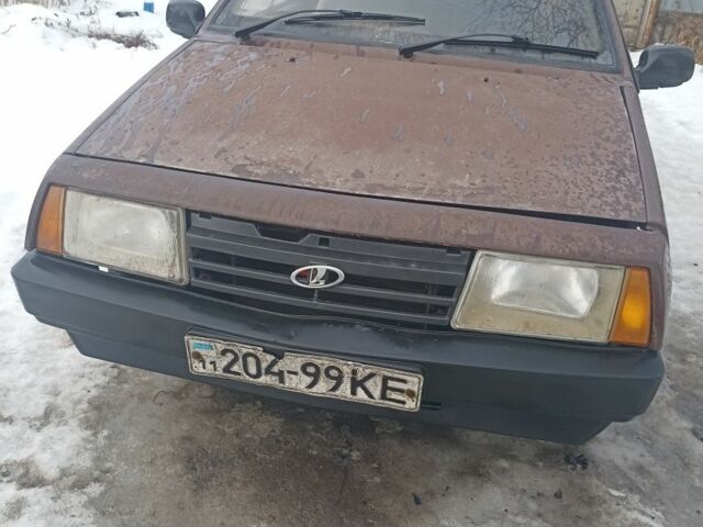 Коричневий ВАЗ 2108, об'ємом двигуна 1.3 л та пробігом 50 тис. км за 581 $, фото 1 на Automoto.ua