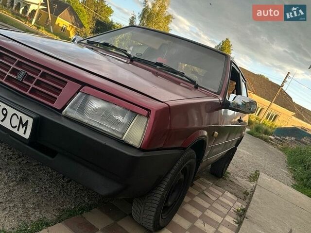 Красный ВАЗ 2108, объемом двигателя 1.6 л и пробегом 78 тыс. км за 455 $, фото 1 на Automoto.ua