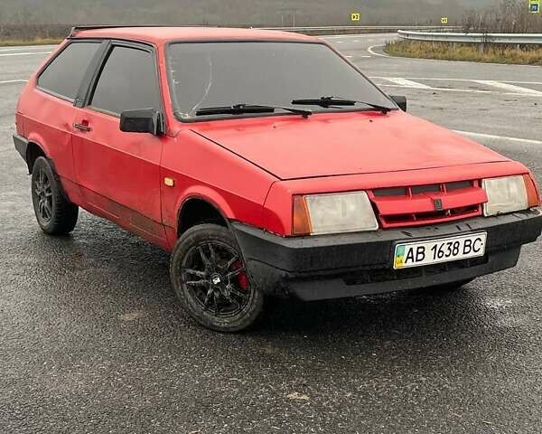Красный ВАЗ 2108, объемом двигателя 1.3 л и пробегом 146 тыс. км за 700 $, фото 1 на Automoto.ua