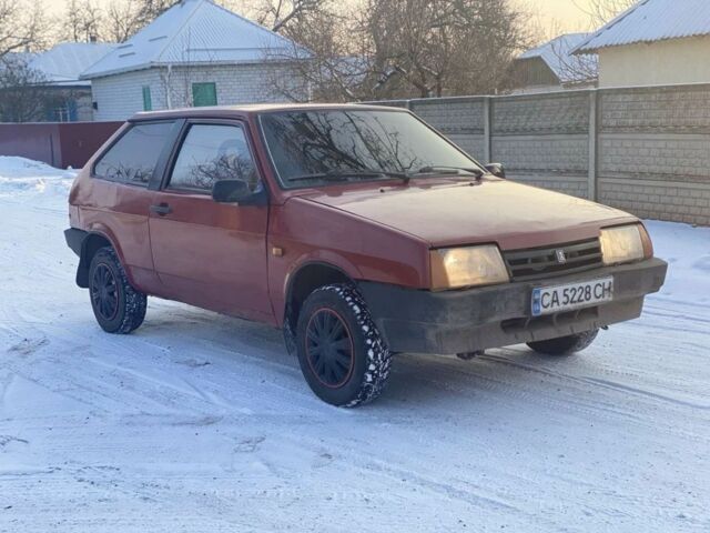 Красный ВАЗ 2108, объемом двигателя 1.3 л и пробегом 150 тыс. км за 807 $, фото 1 на Automoto.ua