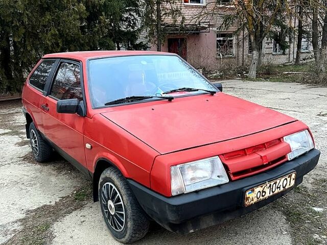 Червоний ВАЗ 2108, об'ємом двигуна 1.3 л та пробігом 195 тис. км за 1000 $, фото 1 на Automoto.ua