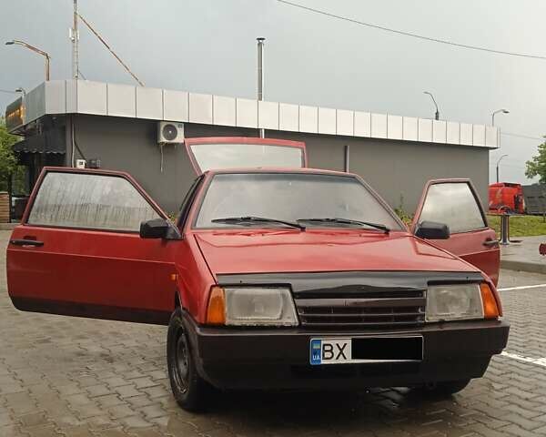 Красный ВАЗ 2108, объемом двигателя 1.29 л и пробегом 87 тыс. км за 780 $, фото 1 на Automoto.ua