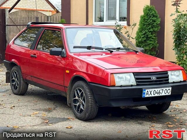 Красный ВАЗ 2108, объемом двигателя 1.3 л и пробегом 131 тыс. км за 1600 $, фото 1 на Automoto.ua