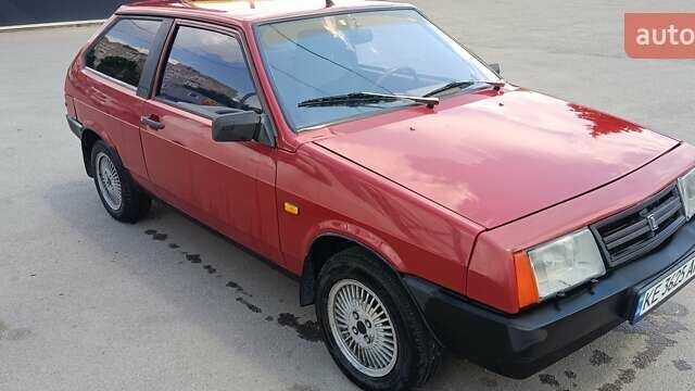 Красный ВАЗ 2108, объемом двигателя 1.3 л и пробегом 201 тыс. км за 1900 $, фото 1 на Automoto.ua