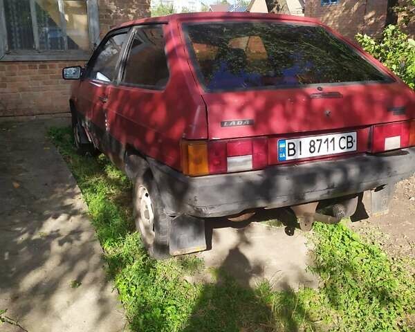 Червоний ВАЗ 2108, об'ємом двигуна 1.3 л та пробігом 72 тис. км за 700 $, фото 1 на Automoto.ua
