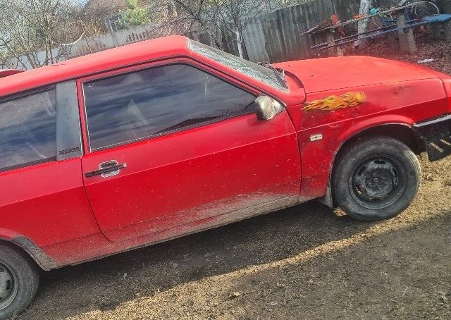 Красный ВАЗ 2108, объемом двигателя 1.3 л и пробегом 76 тыс. км за 689 $, фото 1 на Automoto.ua