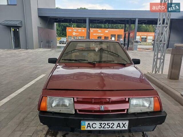 Красный ВАЗ 2108, объемом двигателя 1.3 л и пробегом 69 тыс. км за 800 $, фото 1 на Automoto.ua