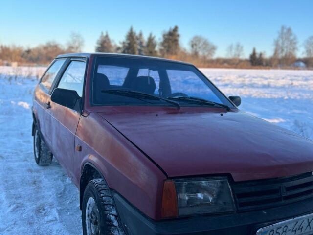 Красный ВАЗ 2108, объемом двигателя 1.3 л и пробегом 3 тыс. км за 582 $, фото 1 на Automoto.ua