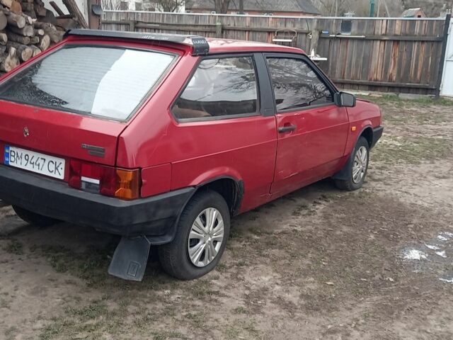 Червоний ВАЗ 2108, об'ємом двигуна 1.3 л та пробігом 50 тис. км за 1300 $, фото 1 на Automoto.ua