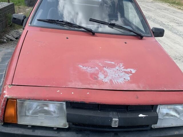 Красный ВАЗ 2108, объемом двигателя 1.3 л и пробегом 3 тыс. км за 250 $, фото 1 на Automoto.ua