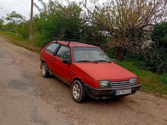 Красный ВАЗ 2108, объемом двигателя 1.3 л и пробегом 0 тыс. км за 470 $, фото 1 на Automoto.ua