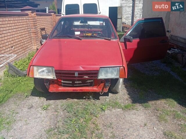 Красный ВАЗ 2108, объемом двигателя 1.3 л и пробегом 181 тыс. км за 223 $, фото 1 на Automoto.ua