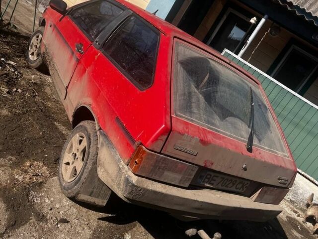 Красный ВАЗ 2108, объемом двигателя 1.5 л и пробегом 200 тыс. км за 677 $, фото 1 на Automoto.ua
