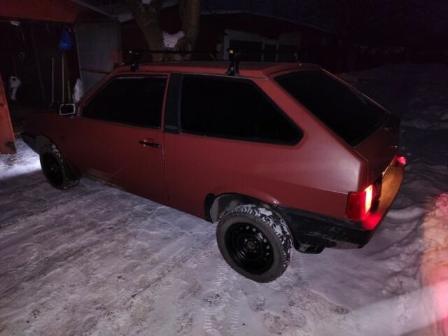 Красный ВАЗ 2108, объемом двигателя 1.3 л и пробегом 200 тыс. км за 680 $, фото 1 на Automoto.ua