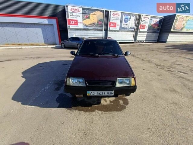 Красный ВАЗ 2108, объемом двигателя 1.29 л и пробегом 543 тыс. км за 2000 $, фото 1 на Automoto.ua