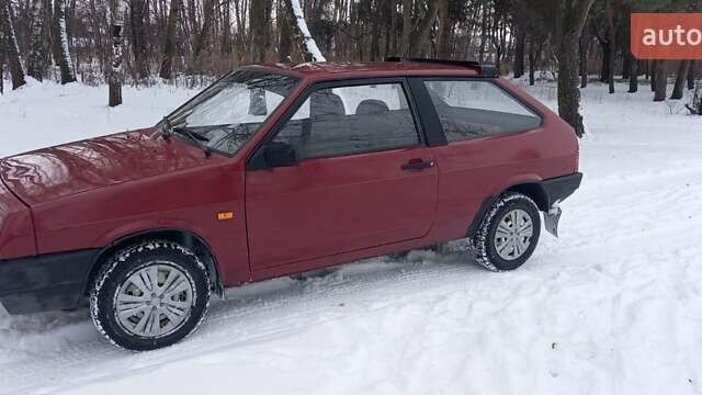 Червоний ВАЗ 2108, об'ємом двигуна 1.29 л та пробігом 50 тис. км за 1350 $, фото 1 на Automoto.ua