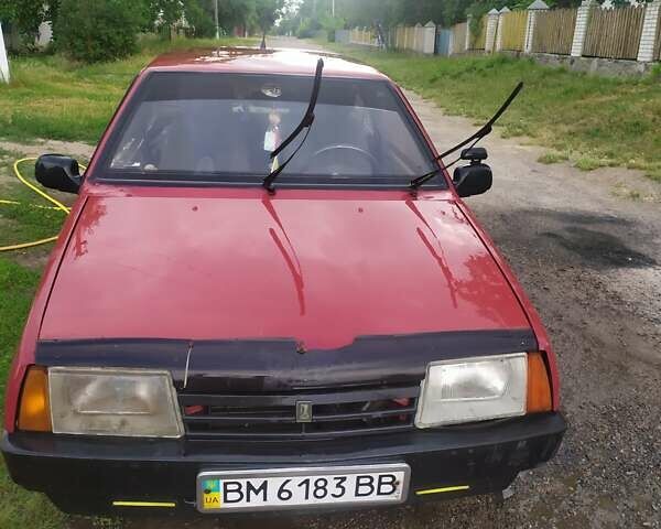Красный ВАЗ 2108, объемом двигателя 1.5 л и пробегом 100 тыс. км за 900 $, фото 1 на Automoto.ua