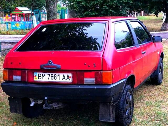 Червоний ВАЗ 2108, об'ємом двигуна 1.3 л та пробігом 200 тис. км за 950 $, фото 1 на Automoto.ua