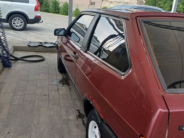 Красный ВАЗ 2108, объемом двигателя 1.3 л и пробегом 69 тыс. км за 650 $, фото 1 на Automoto.ua