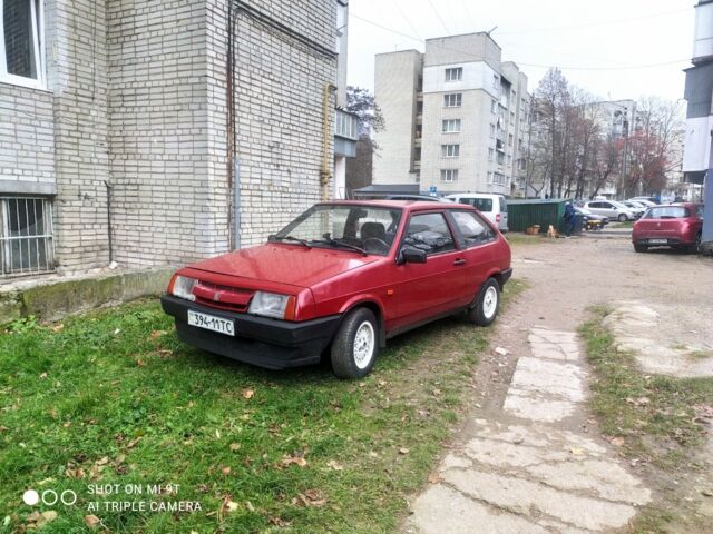 Красный ВАЗ 2108, объемом двигателя 1.3 л и пробегом 153 тыс. км за 950 $, фото 1 на Automoto.ua