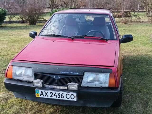 Красный ВАЗ 2108, объемом двигателя 1.3 л и пробегом 42 тыс. км за 950 $, фото 1 на Automoto.ua