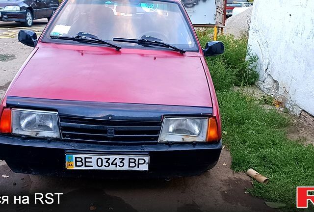 Красный ВАЗ 2108, объемом двигателя 1.5 л и пробегом 0 тыс. км за 750 $, фото 1 на Automoto.ua