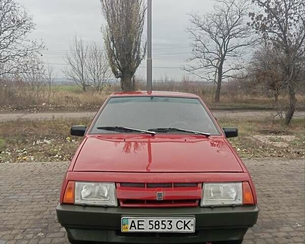 Красный ВАЗ 2108, объемом двигателя 1.3 л и пробегом 91 тыс. км за 1422 $, фото 1 на Automoto.ua