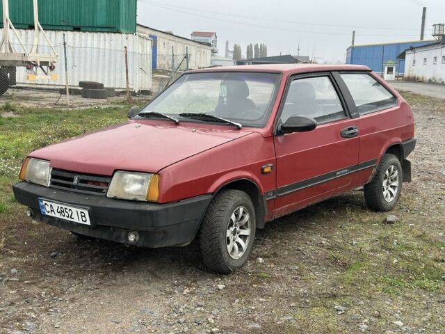 Красный ВАЗ 2108, объемом двигателя 1.3 л и пробегом 123 тыс. км за 750 $, фото 1 на Automoto.ua