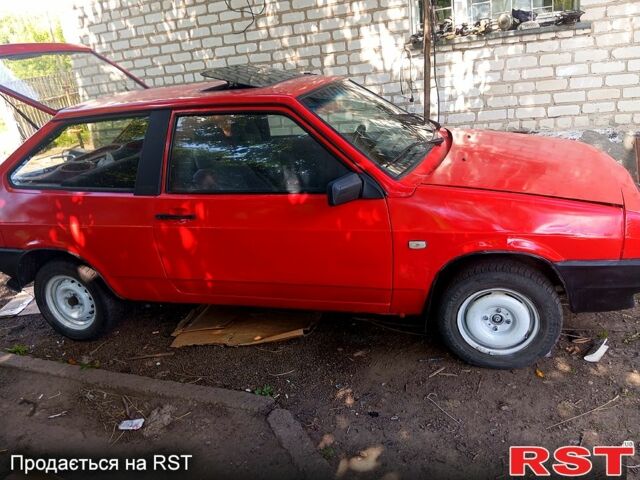 Красный ВАЗ 2108, объемом двигателя 1.5 л и пробегом 76 тыс. км за 850 $, фото 1 на Automoto.ua