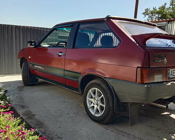 Красный ВАЗ 2108, объемом двигателя 1.5 л и пробегом 89 тыс. км за 1800 $, фото 1 на Automoto.ua