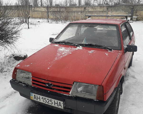 Червоний ВАЗ 2108, об'ємом двигуна 1.3 л та пробігом 90 тис. км за 1350 $, фото 1 на Automoto.ua