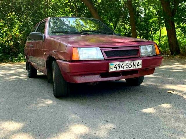 Красный ВАЗ 2108, объемом двигателя 15 л и пробегом 0 тыс. км за 600 $, фото 1 на Automoto.ua