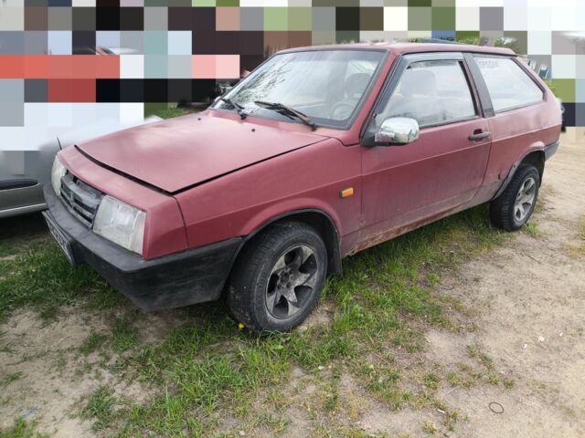 Красный ВАЗ 2108, объемом двигателя 1.3 л и пробегом 123 тыс. км за 685 $, фото 1 на Automoto.ua