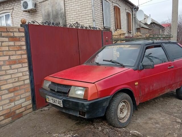 Червоний ВАЗ 2108, об'ємом двигуна 1 л та пробігом 8 тис. км за 302 $, фото 1 на Automoto.ua