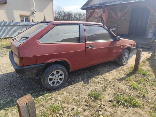 Червоний ВАЗ 2108, об'ємом двигуна 1.3 л та пробігом 260 тис. км за 480 $, фото 1 на Automoto.ua