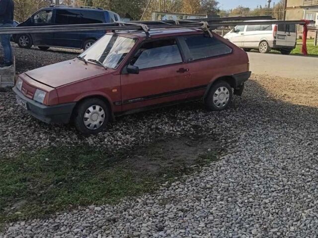 Красный ВАЗ 2108, объемом двигателя 10 л и пробегом 3 тыс. км за 800 $, фото 1 на Automoto.ua