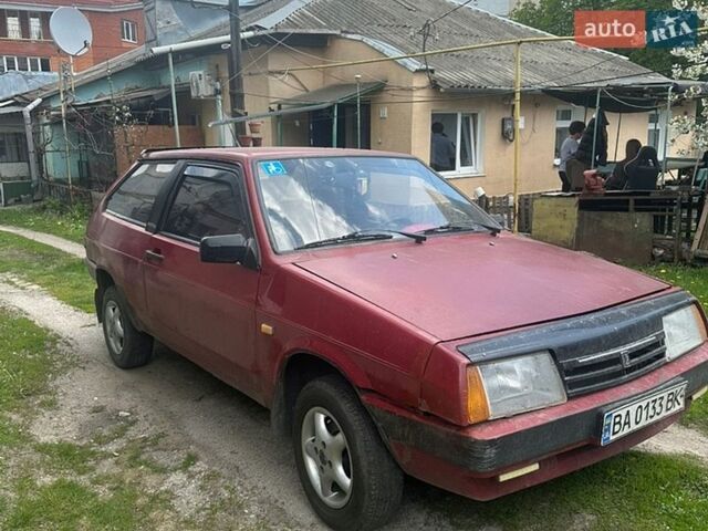 Красный ВАЗ 2108, объемом двигателя 1.3 л и пробегом 100 тыс. км за 700 $, фото 1 на Automoto.ua