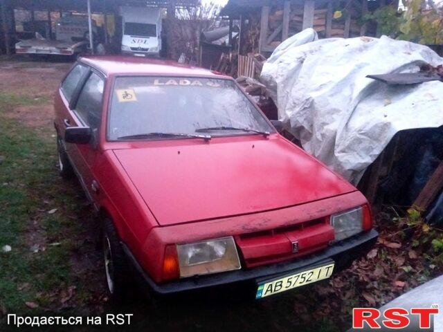 Красный ВАЗ 2108, объемом двигателя 1.3 л и пробегом 0 тыс. км за 1450 $, фото 1 на Automoto.ua