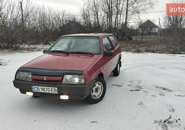 Червоний ВАЗ 2108, об'ємом двигуна 1.5 л та пробігом 215 тис. км за 1000 $, фото 1 на Automoto.ua