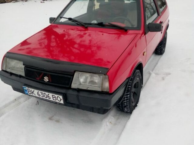 Красный ВАЗ 2108, объемом двигателя 1.3 л и пробегом 3 тыс. км за 700 $, фото 1 на Automoto.ua