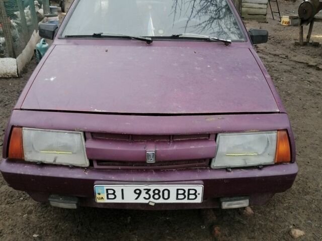Красный ВАЗ 2108, объемом двигателя 1.5 л и пробегом 5 тыс. км за 474 $, фото 1 на Automoto.ua