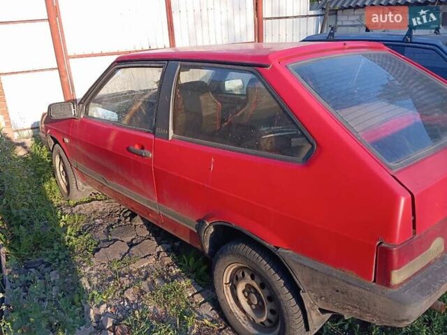 Красный ВАЗ 2108, объемом двигателя 0 л и пробегом 100 тыс. км за 1100 $, фото 1 на Automoto.ua