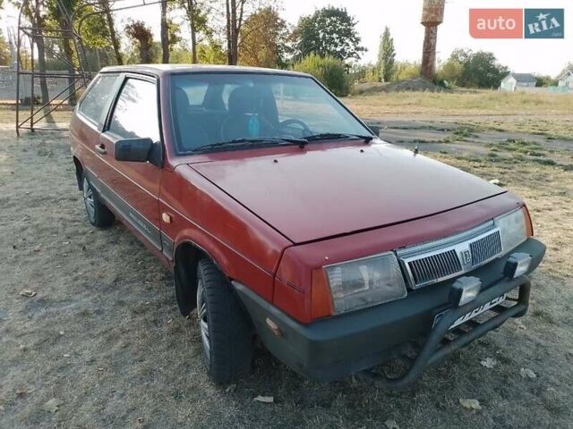Красный ВАЗ 2108, объемом двигателя 1.3 л и пробегом 61 тыс. км за 1350 $, фото 1 на Automoto.ua