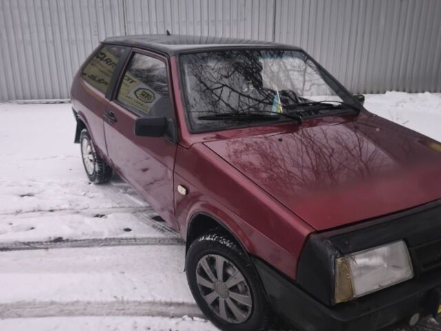 Красный ВАЗ 2108, объемом двигателя 1.3 л и пробегом 35 тыс. км за 831 $, фото 1 на Automoto.ua