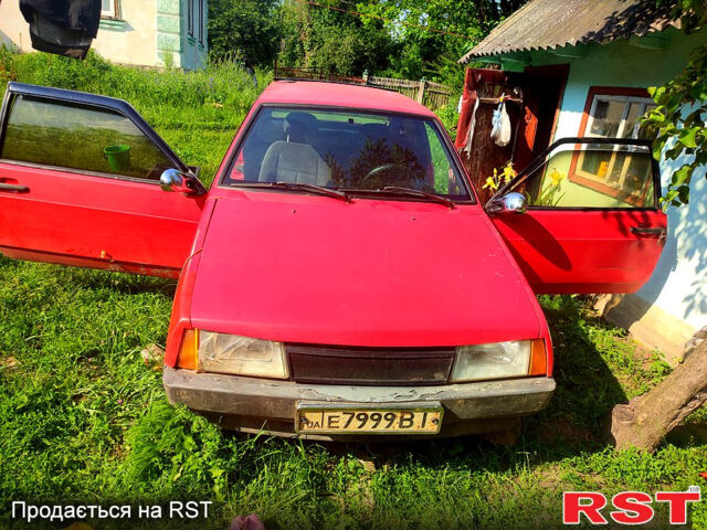Красный ВАЗ 2108, объемом двигателя 1.3 л и пробегом 0 тыс. км за 670 $, фото 1 на Automoto.ua